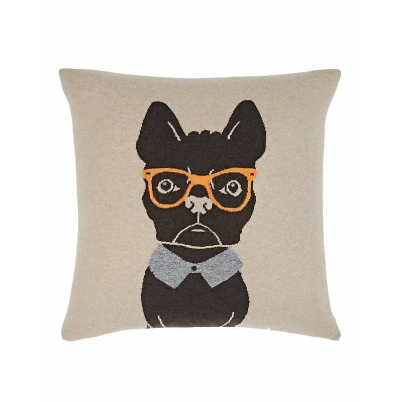 Cashmere Blend Dog Pillow - Sand Orange