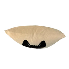 Cashmere Dog Pillow - Beige Black | DSHOP