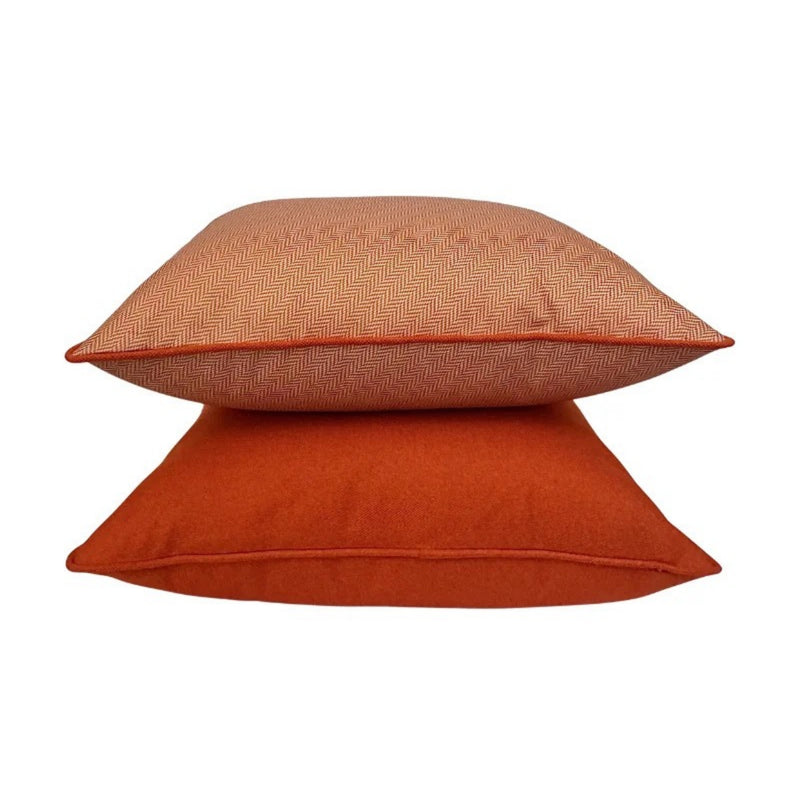 Cashmere Pillow - Orange by Rani Arabella | DSHOP