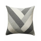 Cashmere V Pillow - Pearl, Gray, Ivory | DSHOP
