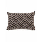 Dillon Cashmere Pillow - Anthracite & Beige