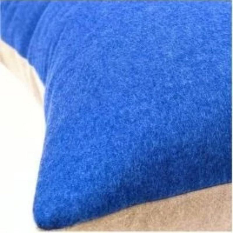 Double Face Cashmere Pillow - Navy by Rani Arabella | DSHOP