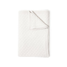 Filetto Cashmere Throw - Ivory | DSHOP