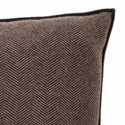 Henry Cashmere Blend Pillow - Anthracite Taupe by Rani Arabella | DSHOP