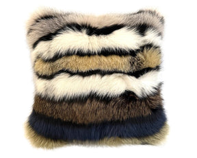 Murano Fur Pillow Multi | DSHOP