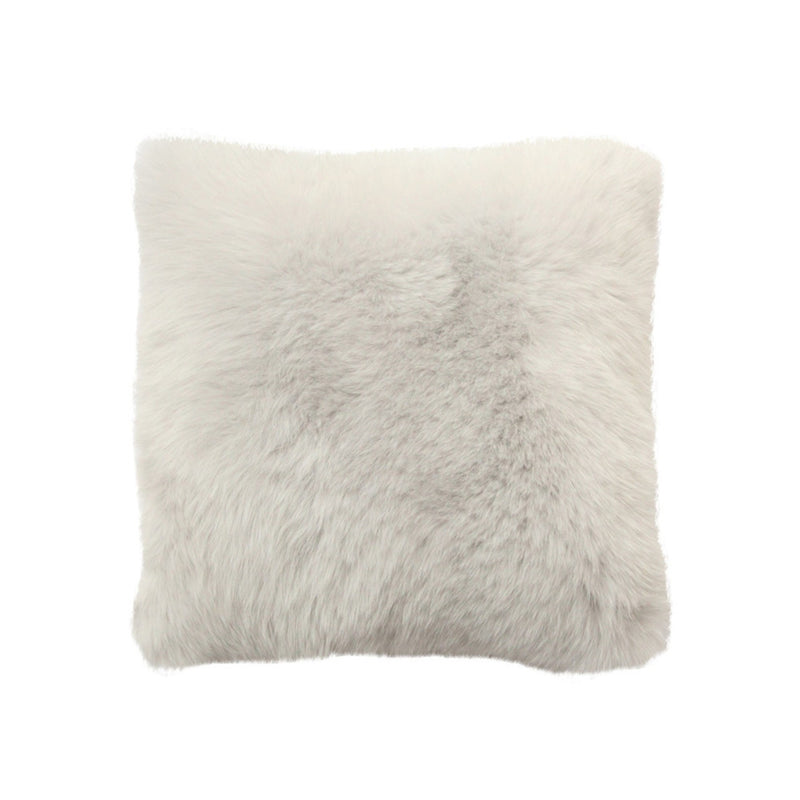 Regina Fur Pillow - Cool Pearl | DSHOP