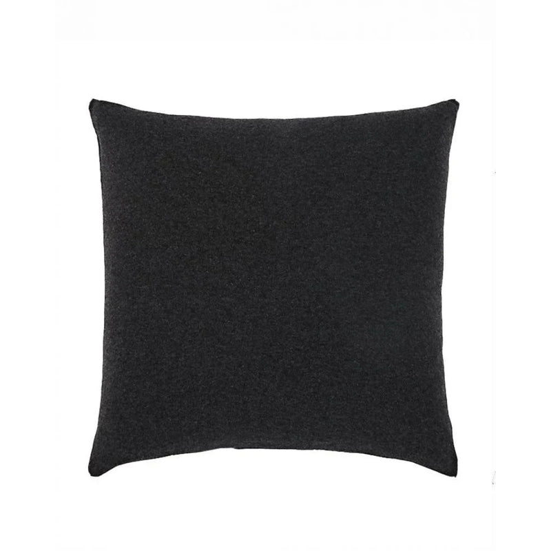 Seahorse Cashmere Pillow - Charcoal / Black by Rani Arabella | DSHOP