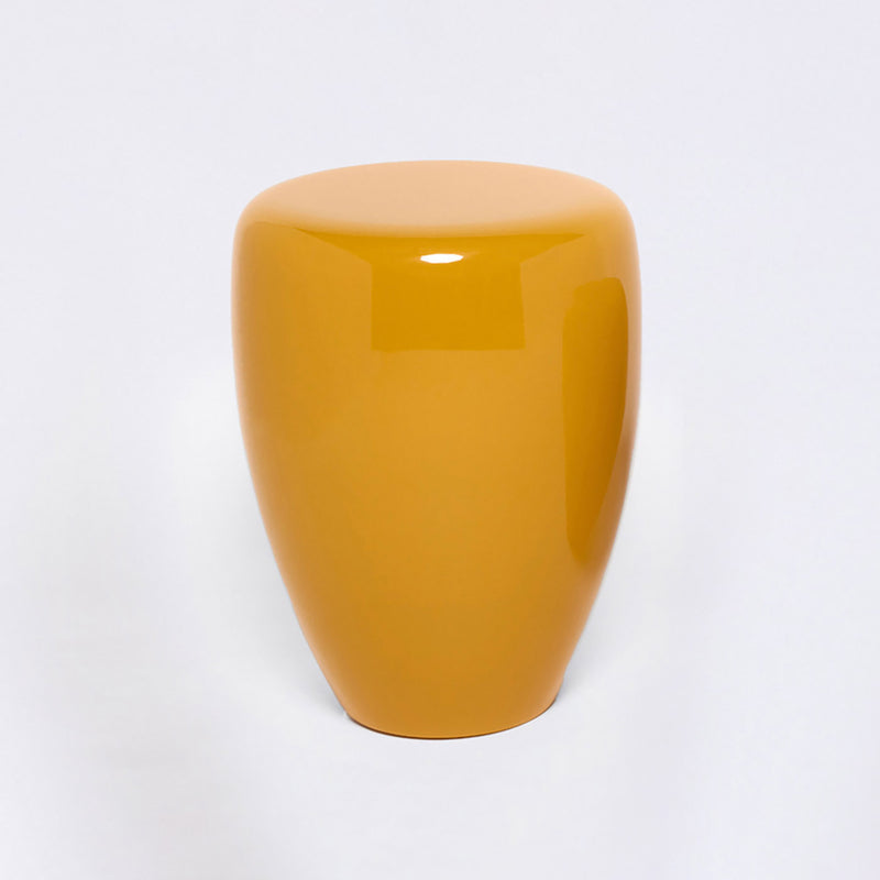 Dot Table Stool - Warm Saffron Glossy | DSHOP