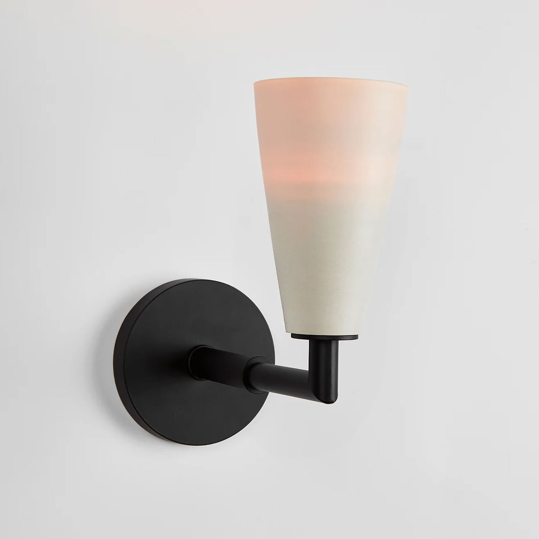 Hand Thrown Porcelain Wall Lamp