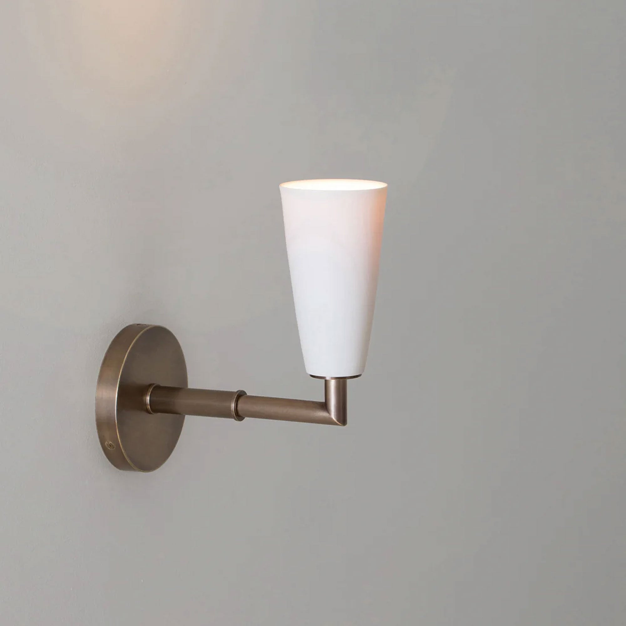 White Porcelain Sconce