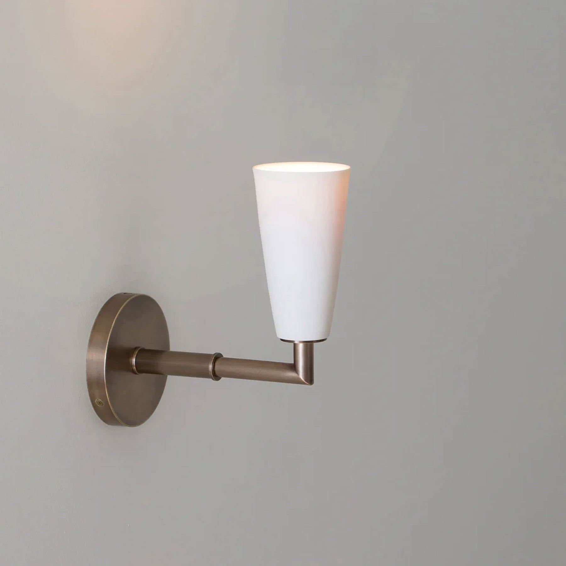 White Porcelain Sconce