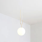 Frosted Glass Globe Pendant Light | DSHOP