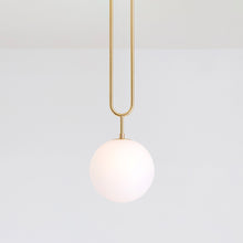 Koko Fixed Pendant Light - Brushed Brass