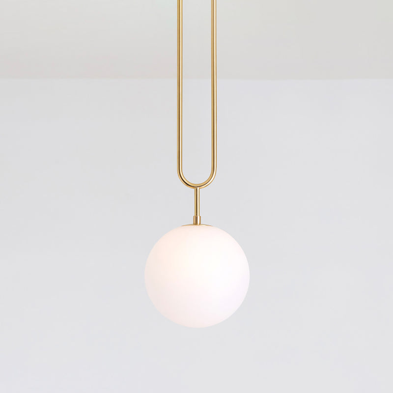 Koko Fixed Pendant Light - Brushed Brass