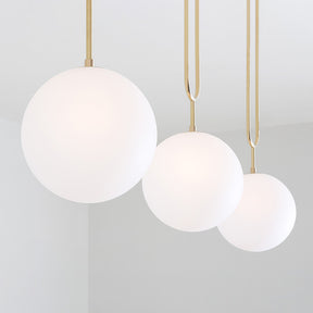 Koko Fixed Pendant Lighting - Brushed Brass