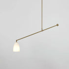 Slope Pendant Light Brushed Brass | DSHOP