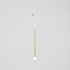 Strike Pendant Light - Brass