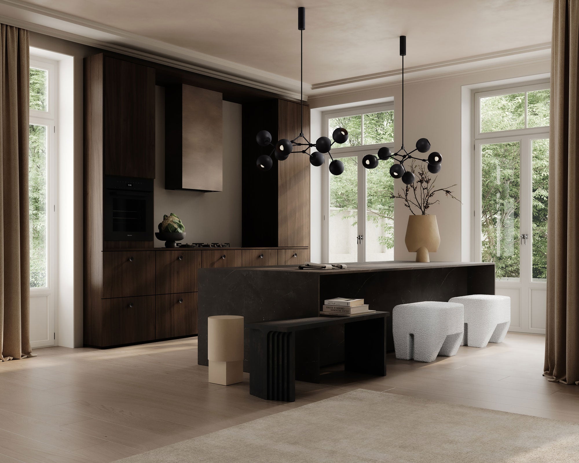 Sculpt Stool, Off White by 101 Copenhagen | DSHOP