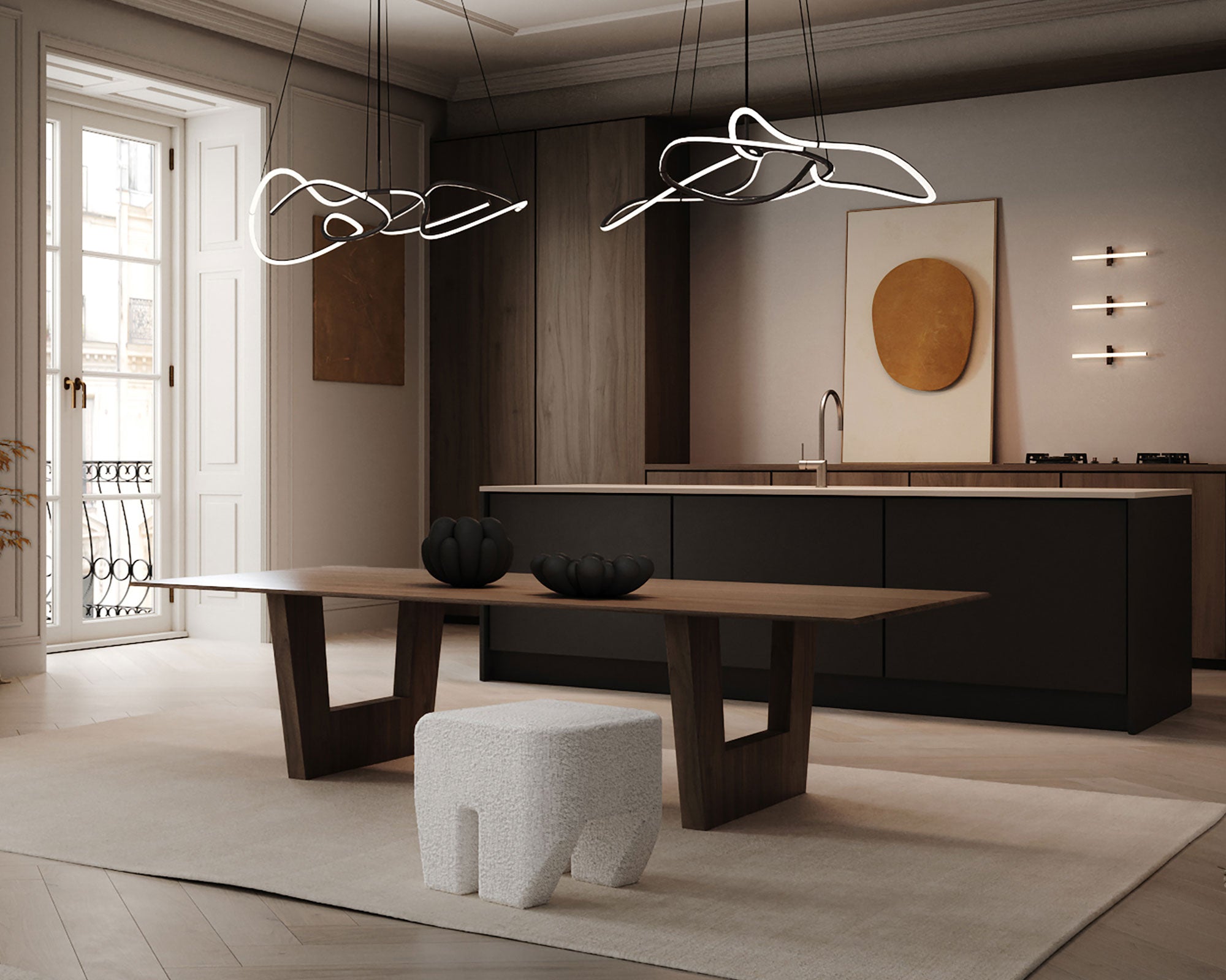 Sculpt Stool, Off White by 101 Copenhagen | DSHOP