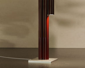 Glossy Red Floor Lamp | DSHOP