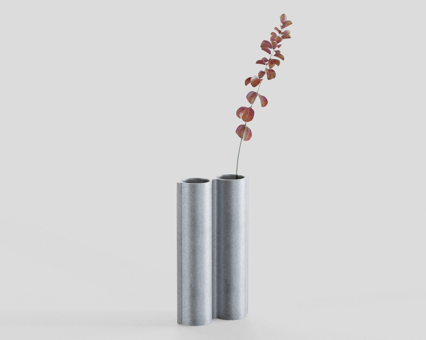 Stainless Steel Finish Vase | DSHOP