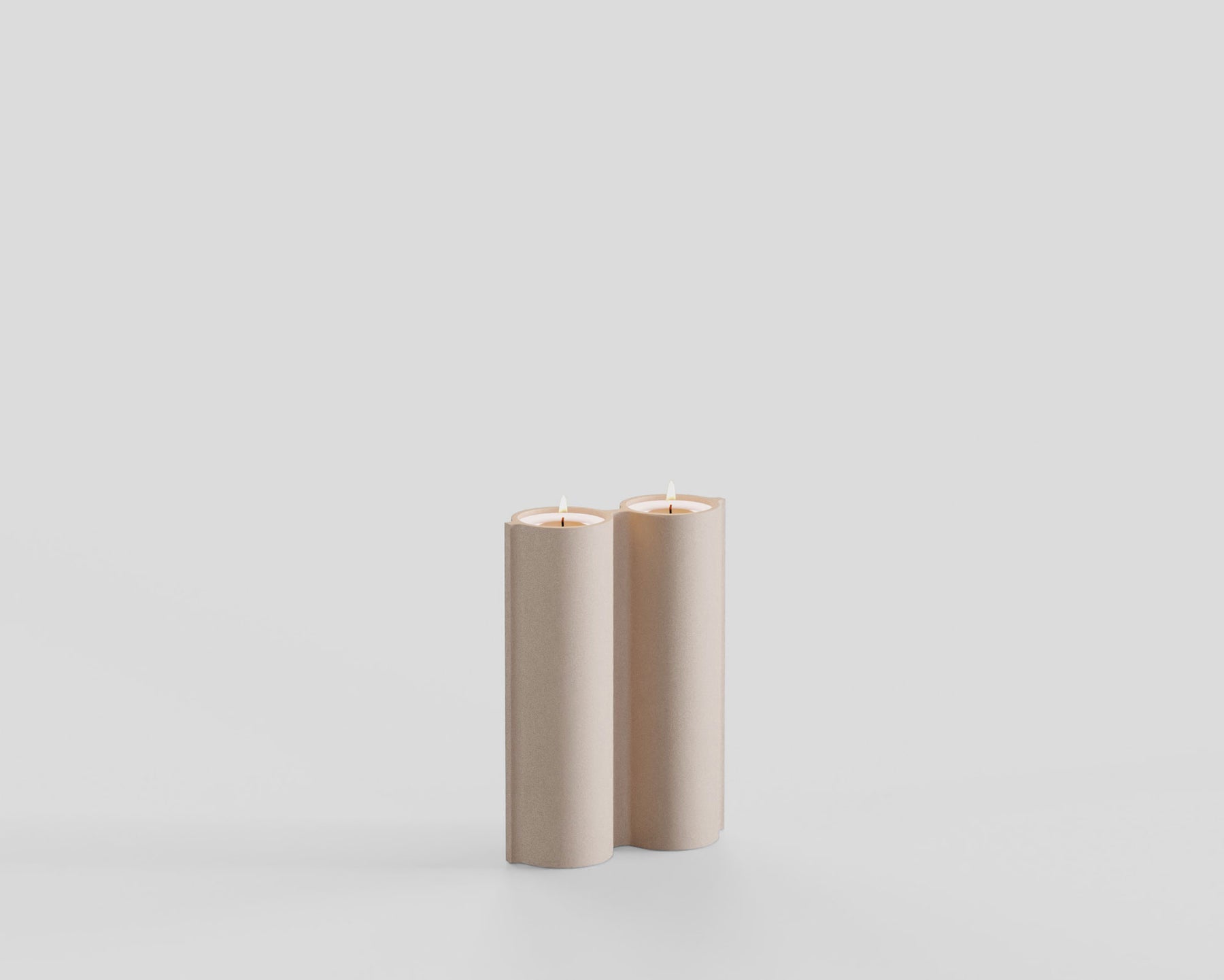 Modern Pale Pink Candle Holders | DSHOP