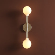 Modern Nickel Sconce