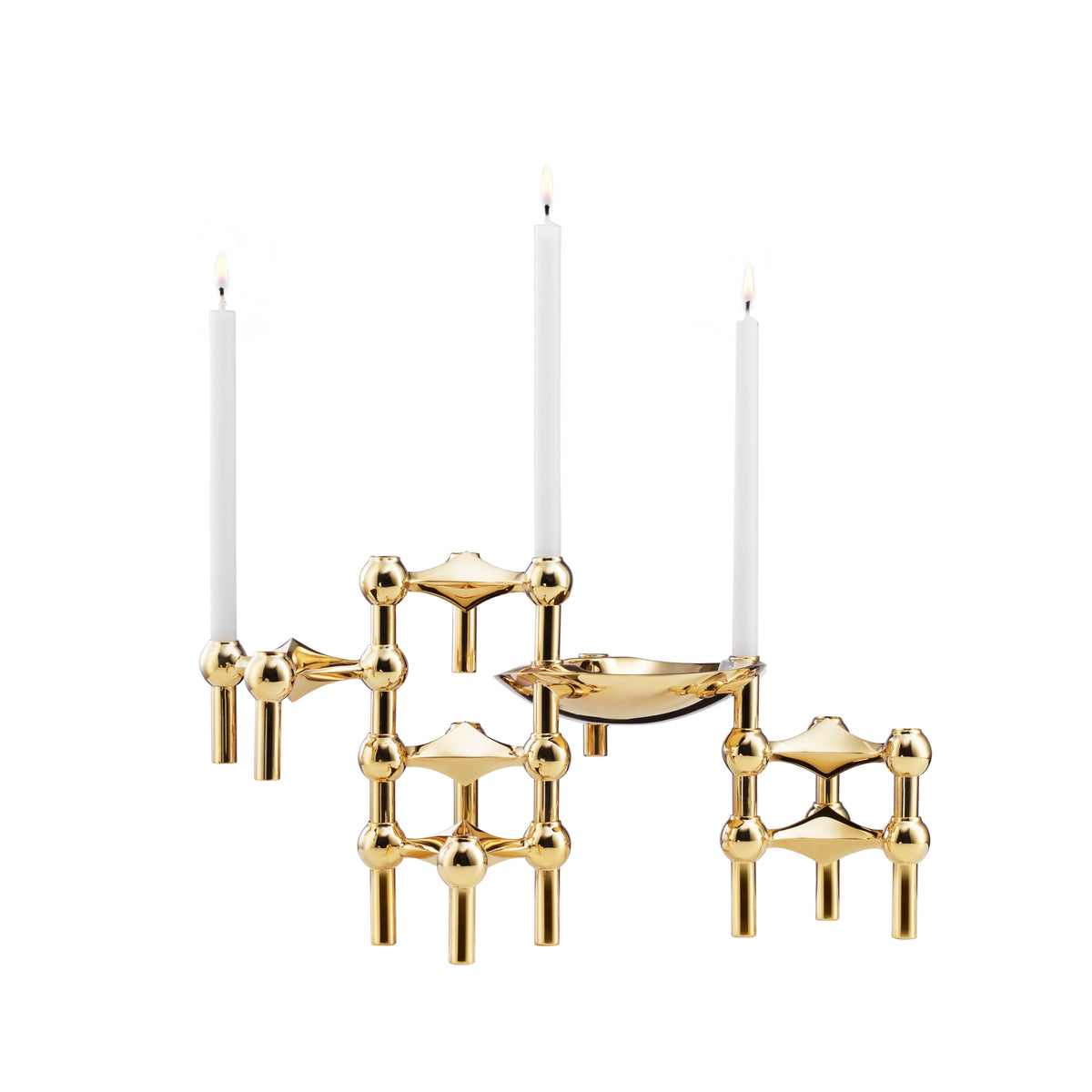 STOFF Nagel Bowl – Gorgeous Brass Candle Holder