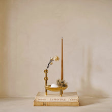 STOFF Nagel Bowl – Stylish Brass Candle Holder