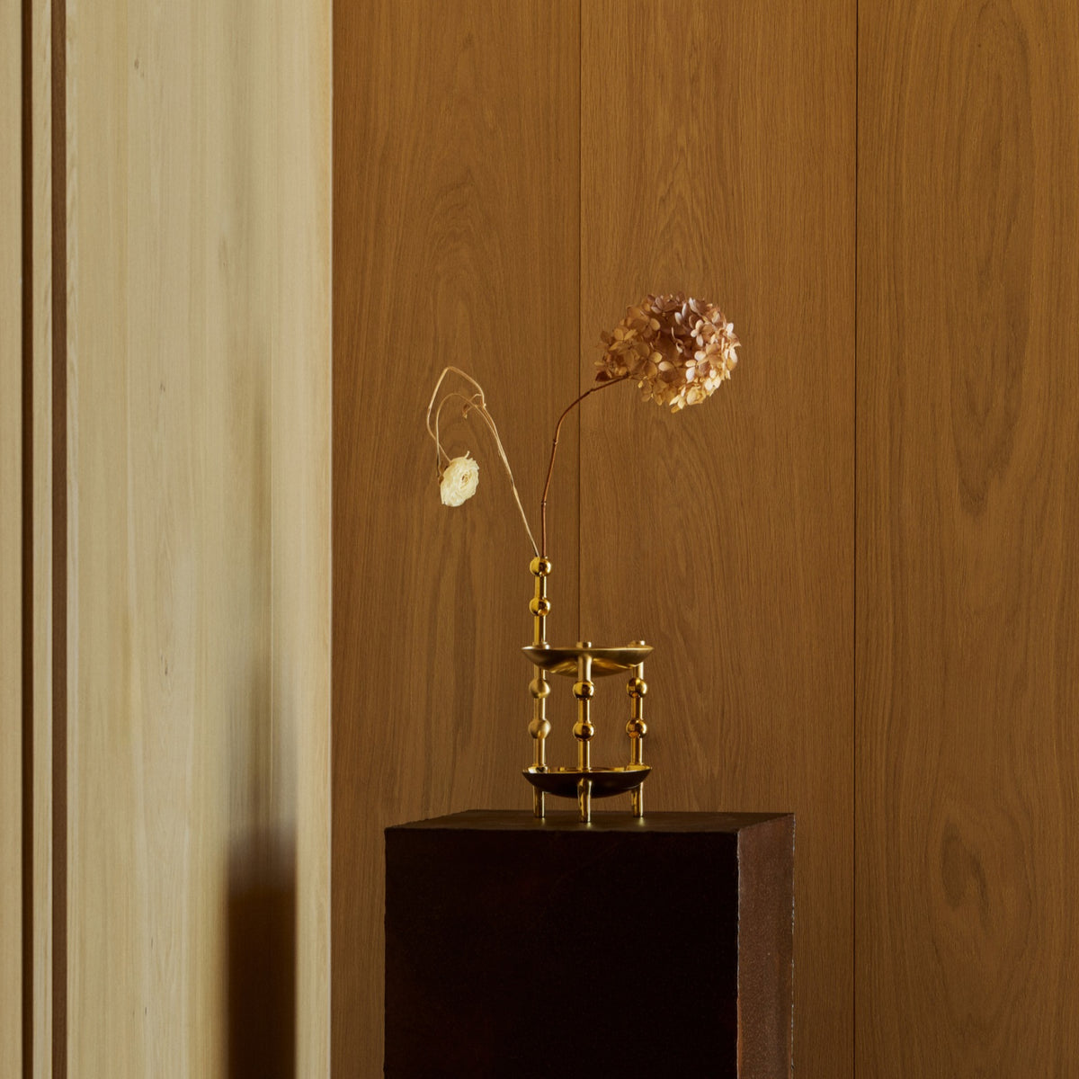 STOFF Nagel Bowl – Luxury Brass Candle Holder