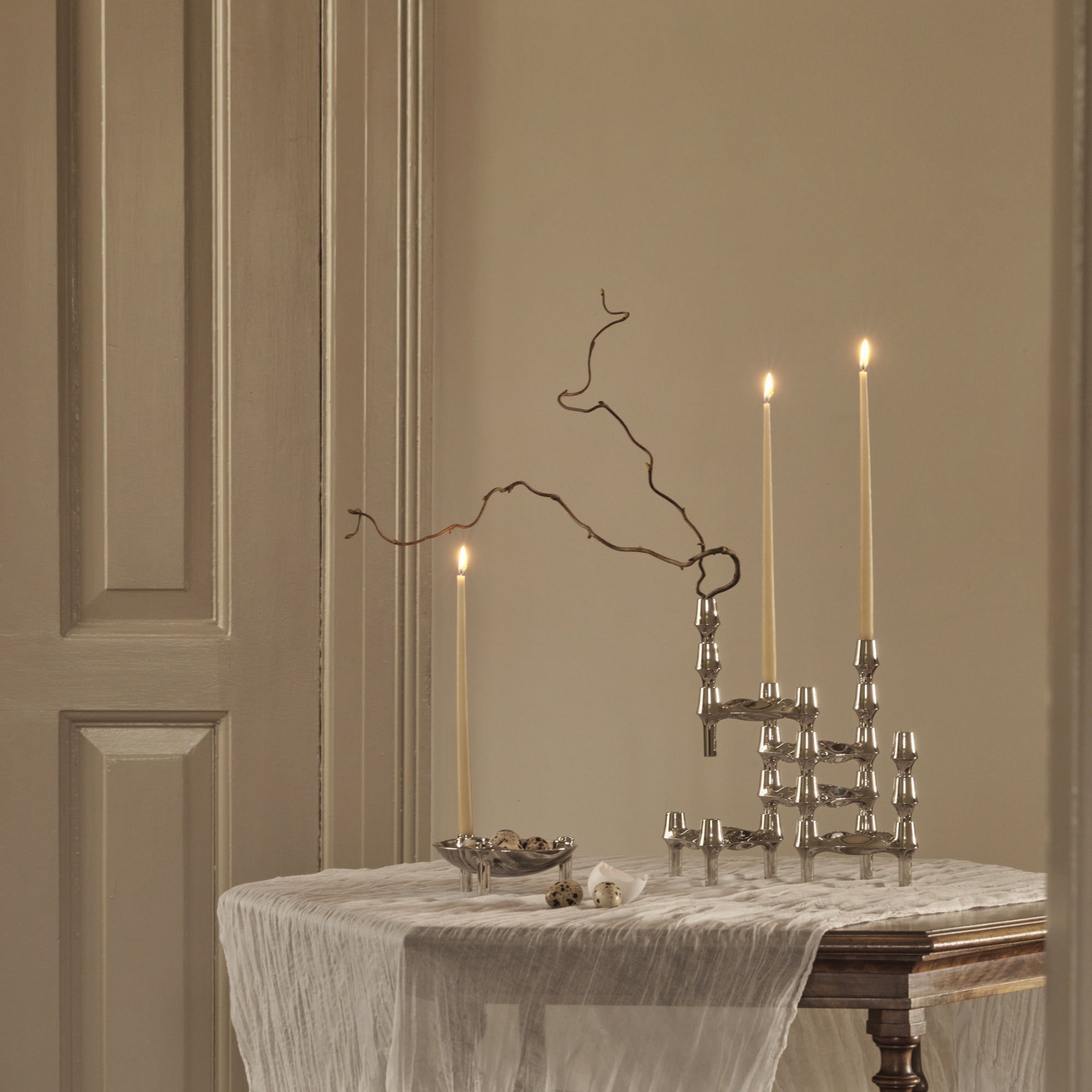 STOFF Nagel Candle Holder Bowl 