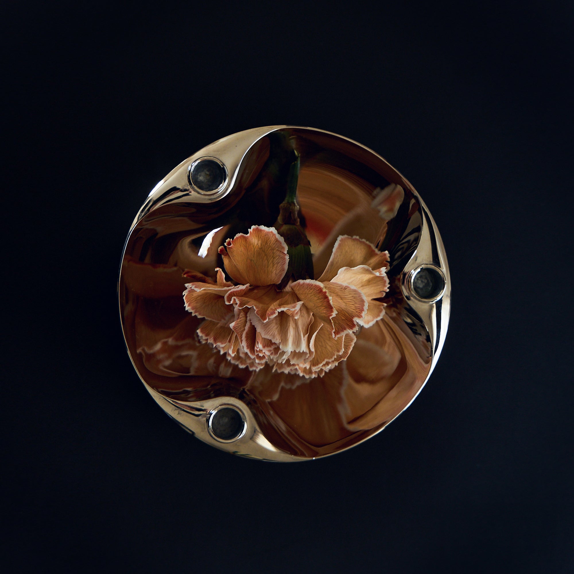 Stoff Nagel Wall Hanger - Chrome Modular Candle Sconce | DSHOP