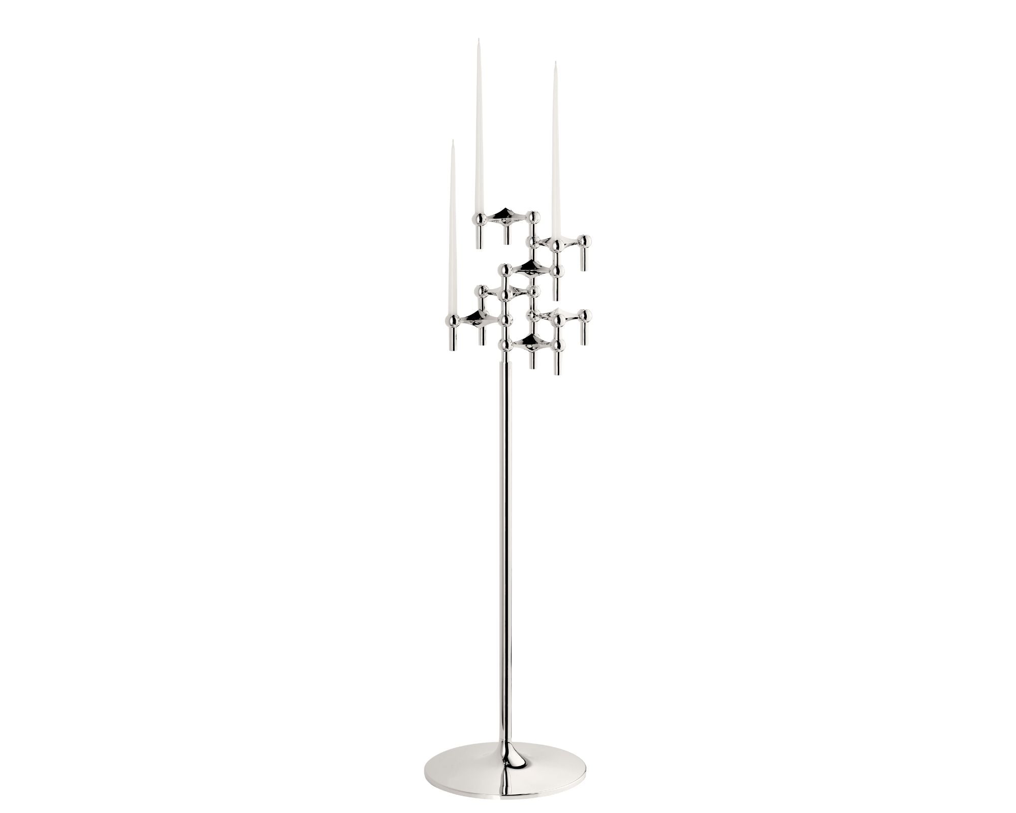 Stoff Nagel Floor Stand - Chrome Candle Holder | DSHOP