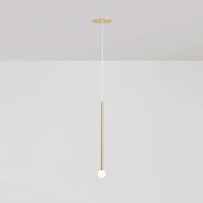 Minimalist Brass Pendant Light