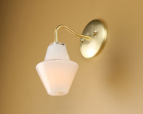 Opal White Glass Sconce | DSHOP