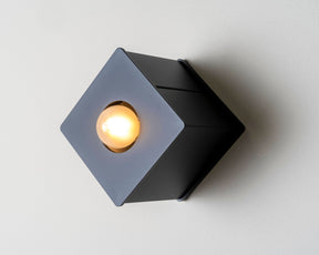 Black Cube Wall Lamp | DSHOP