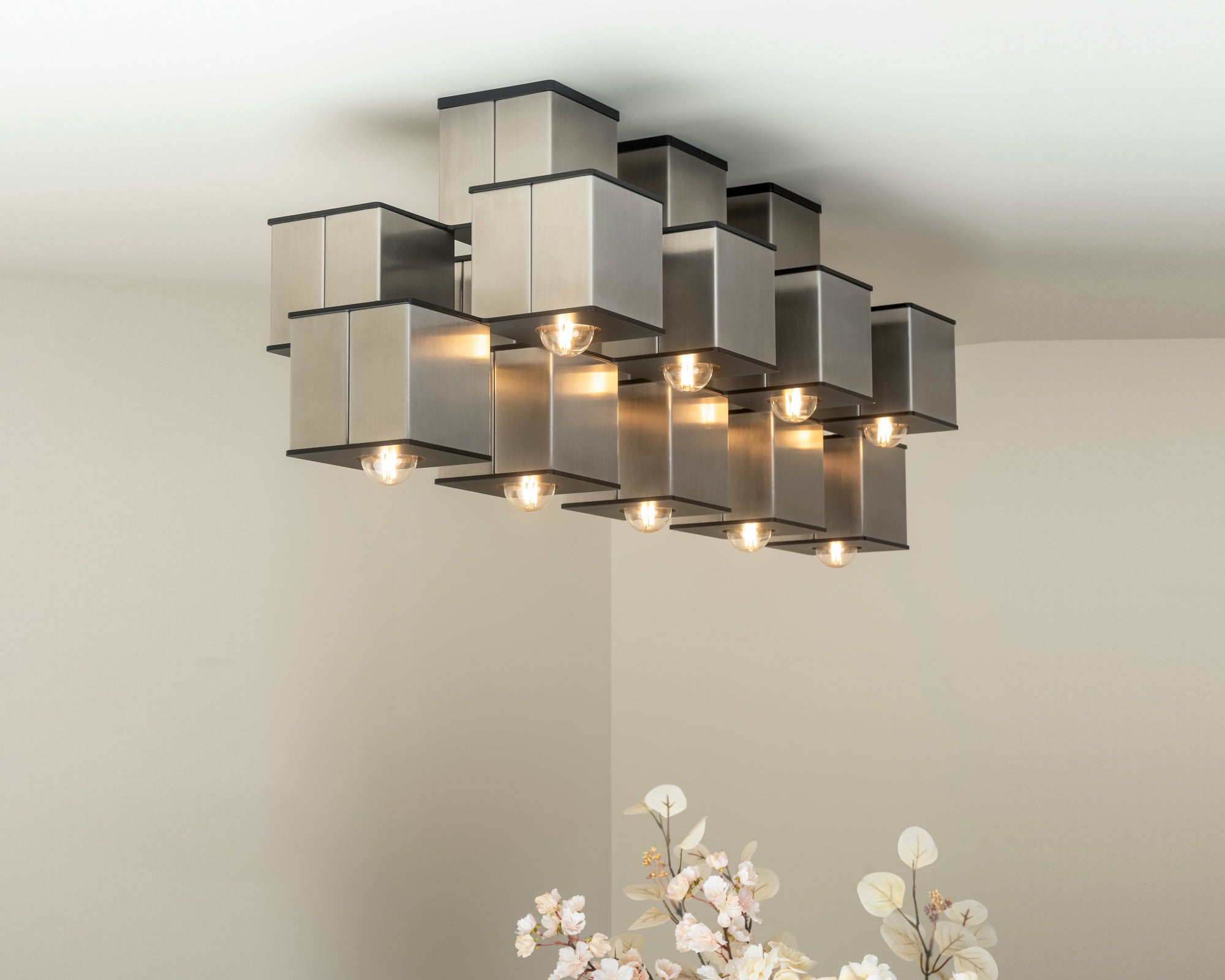 Multi Cube Flush Mount Light | DSHOP