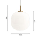 VL45 Radiohus Pendant  - Dimensions