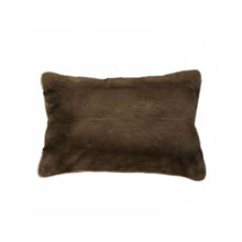 Brown Fur Pillow | DSHOP
