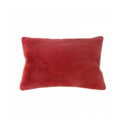 Venezia Fur Pillow - Coral | DSHOP
