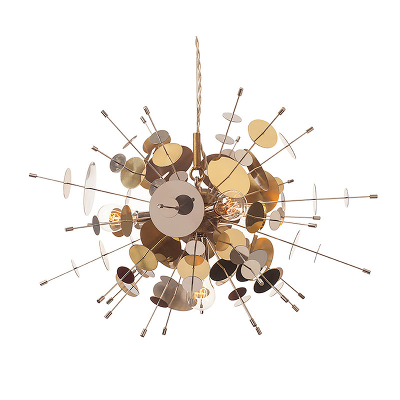 Confetti Pendant - Stainless Steel & Brass | DSHOP