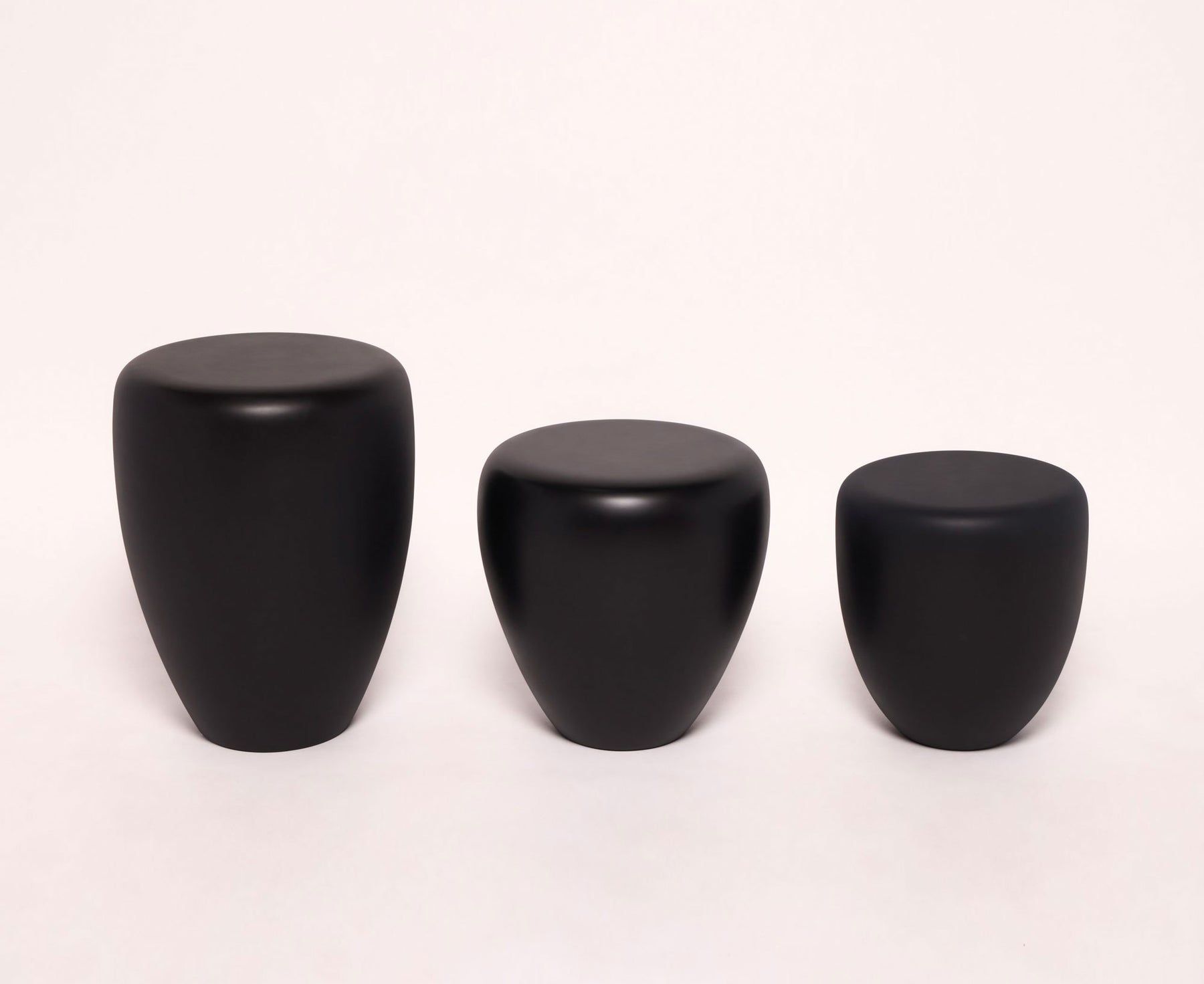 Dot Table Stool - Black Matte