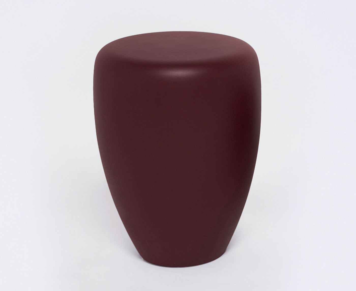 Dot Table Stool - Deep Garnet Matte