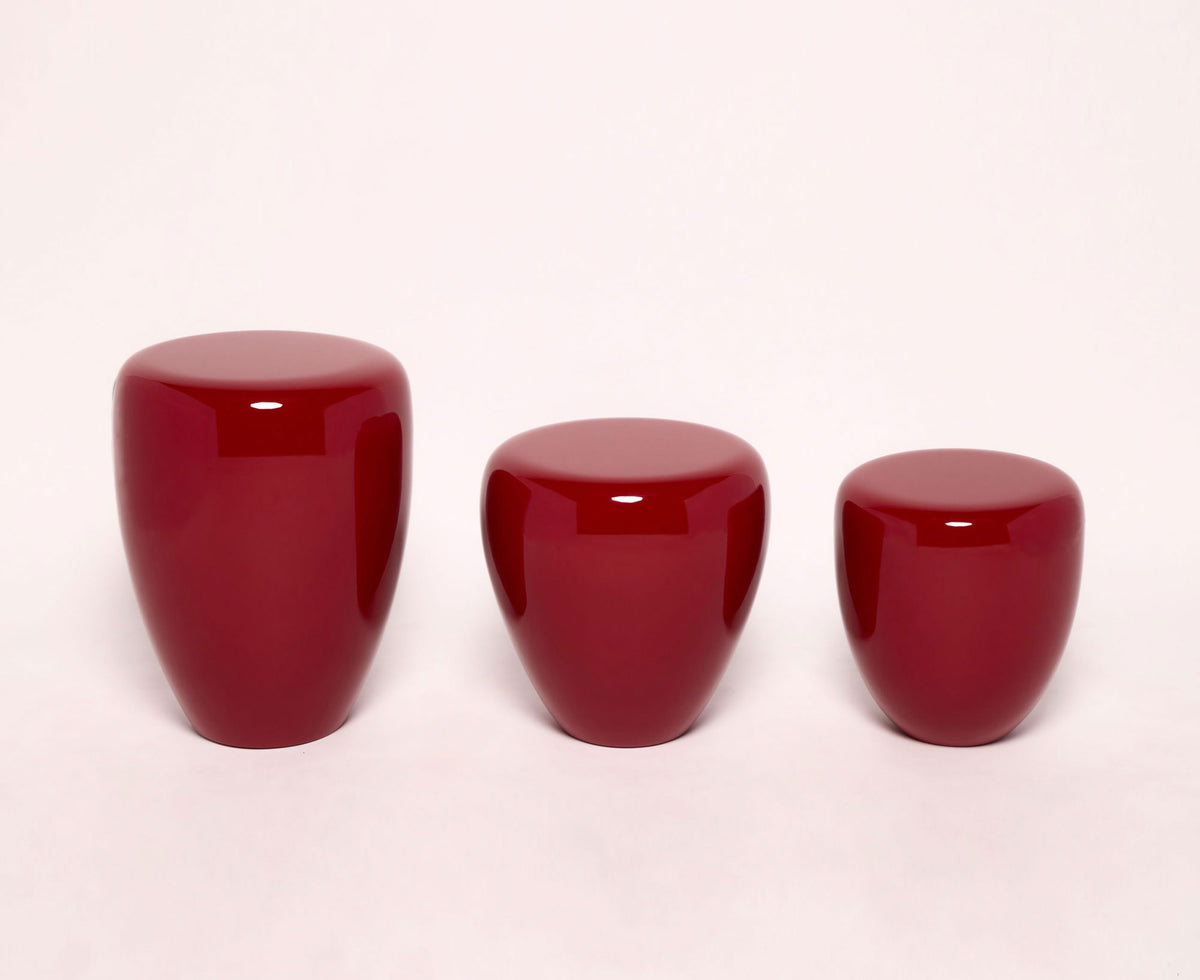 Dot Table Stool - Iconic Red by Reda Amalou | DSHOP
