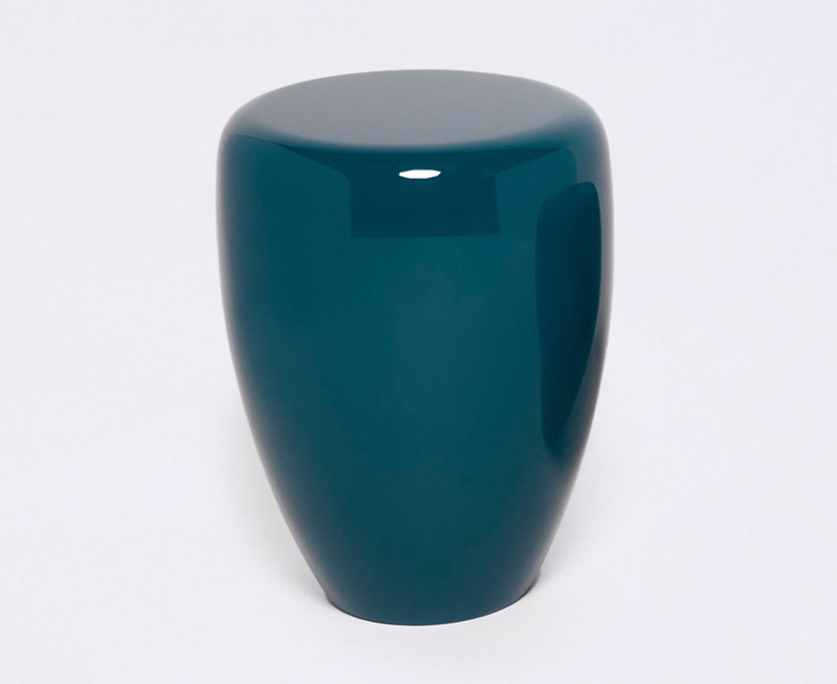 Dot Table Stool - Peacock Blue