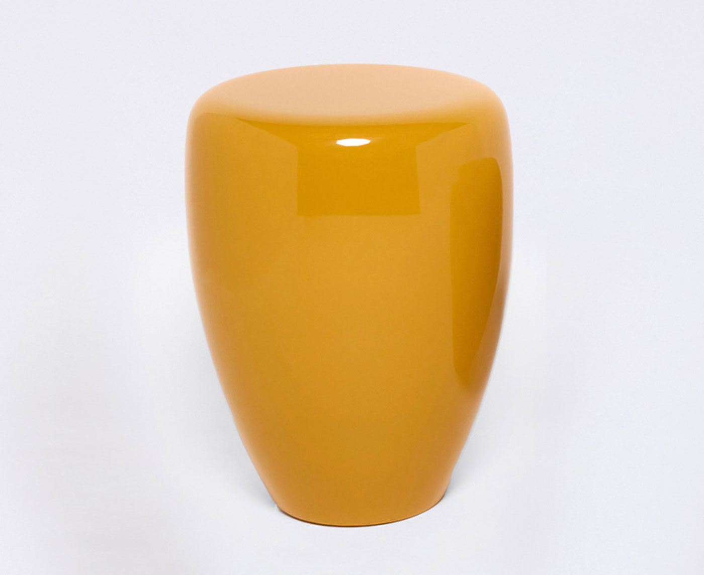 Dot Table Stool - Warm Saffron Glossy | DSHOP