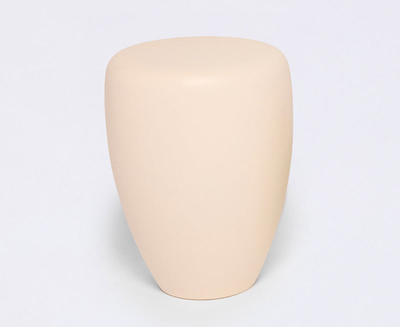 Dot Table Stool - White Sand Matte | DSHOP
