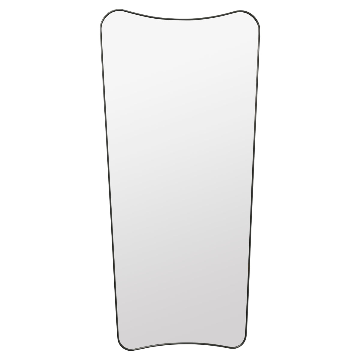 Gio Ponti F.A. 33 Rectangular Wall Mirror - Blackened Brass - DSHOP