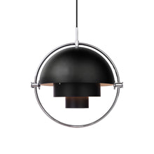 Multi-Light Pendant - Chrome / Black