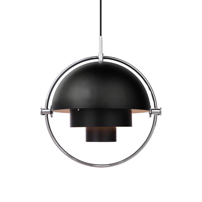 Multi-Light Pendant - Chrome / Black